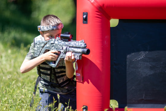Major Battle Plan  - 2 Hour Laser Tag Session For Up To 12 Players At A Time (6 vs 6) - Mobile Lazer Battles